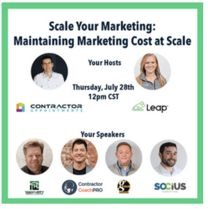 Scale Your Marketing: Maintaining Marketing Cost at Scale