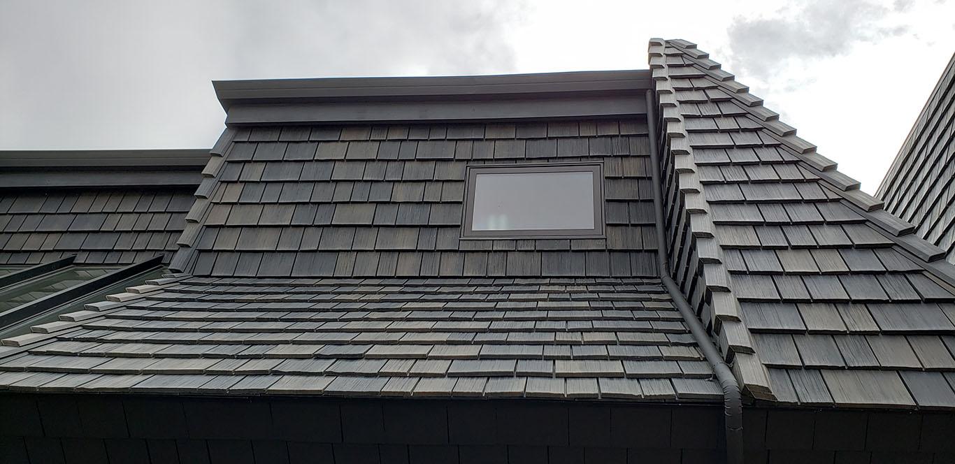Hand-Split Shake Siding - Black Oak Hand-Split Shake Siding - Black Oak