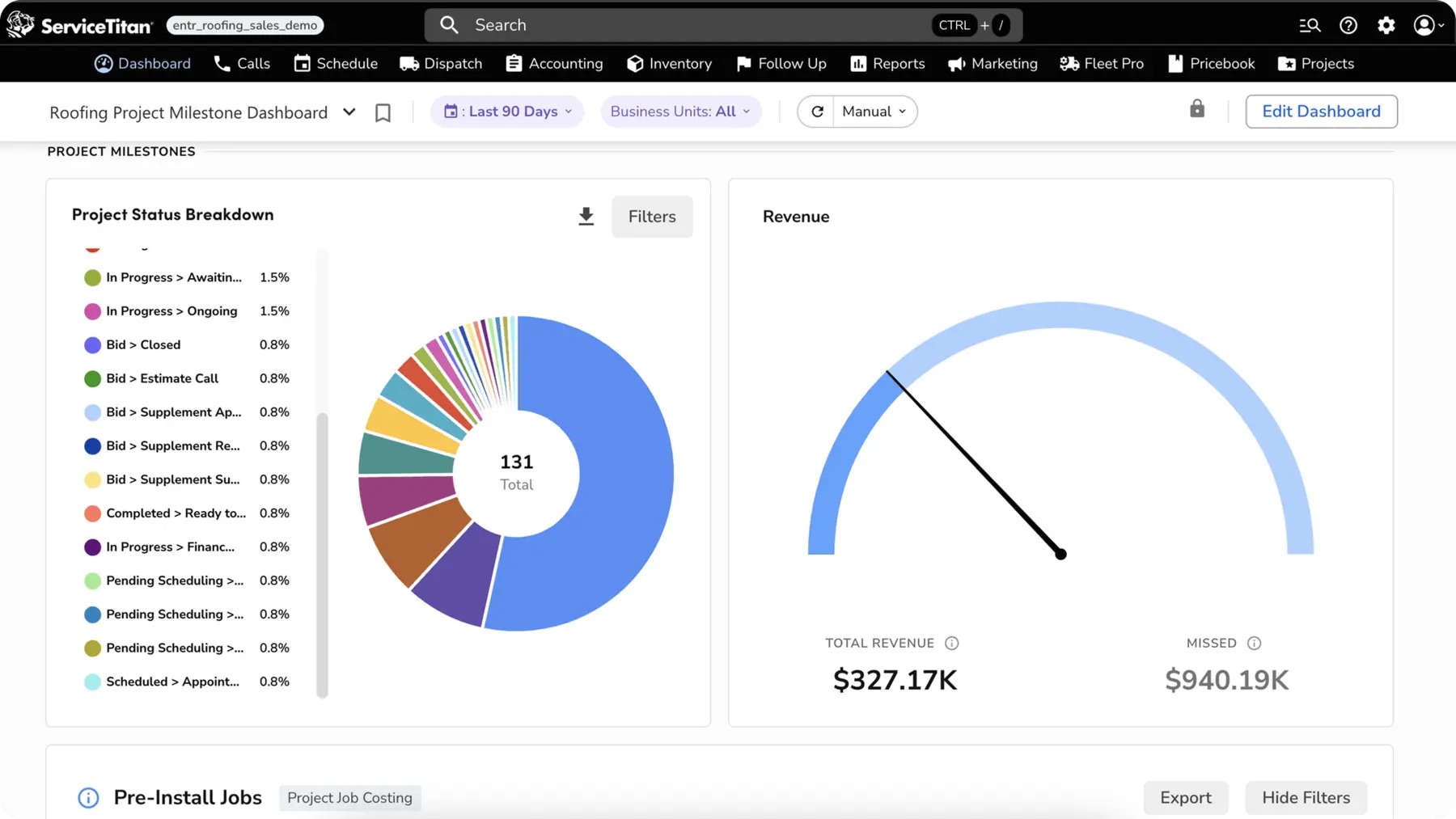 ServiceTitan - Roofing Project Management Software