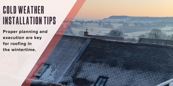 Cold weather installation tips
