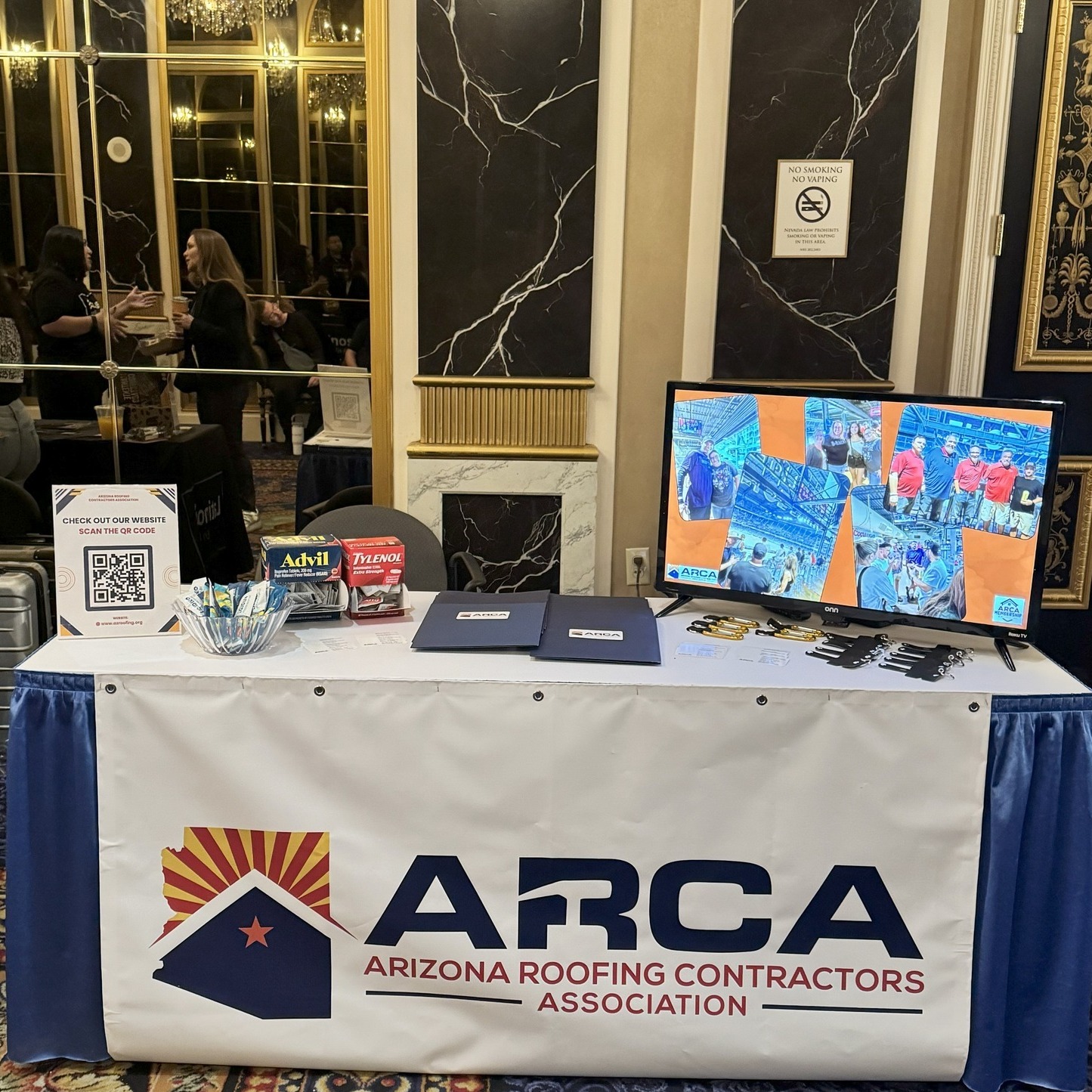 ARCA - tabling setup