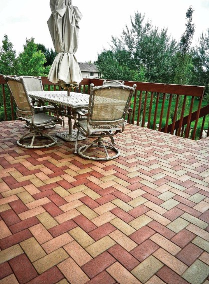 Aspire Pavers - Boardwalk, Olive, Redwood