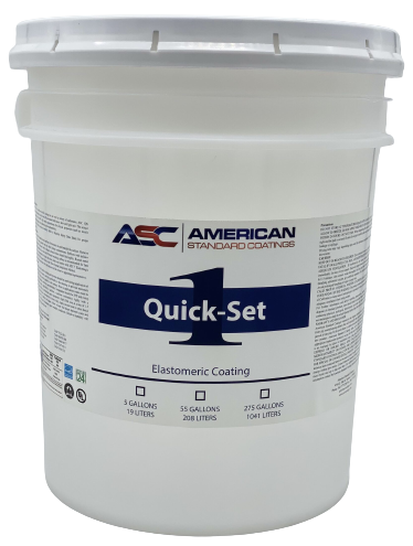 American Standard Coatings - ASC 1QS Quick-Set Acrylic Coating
