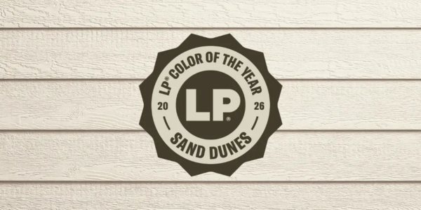 LP Building Solutions unveils 2026 Color of the Year: Sand Dunes