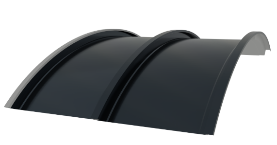 Curved Standing Seam