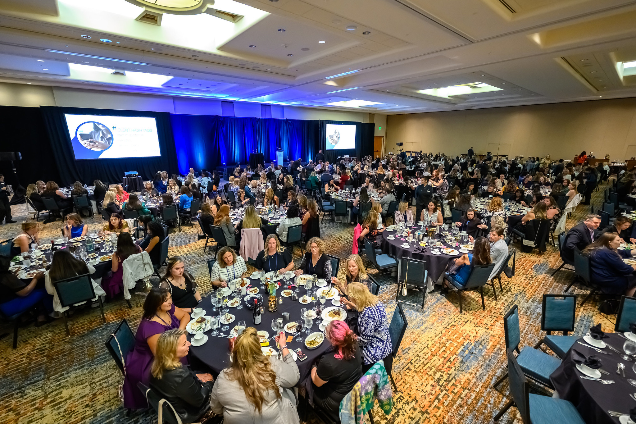 AWMI - tables at the event