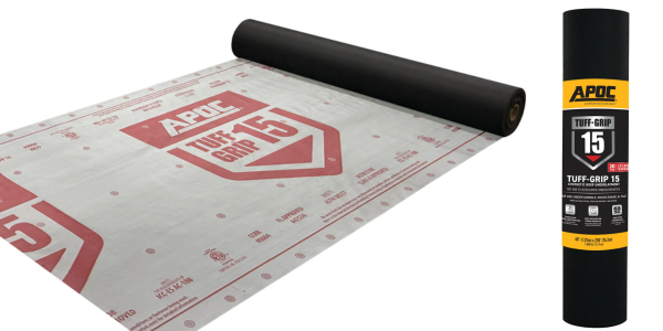 New synthetic underlayment offers improved efficiency and safety