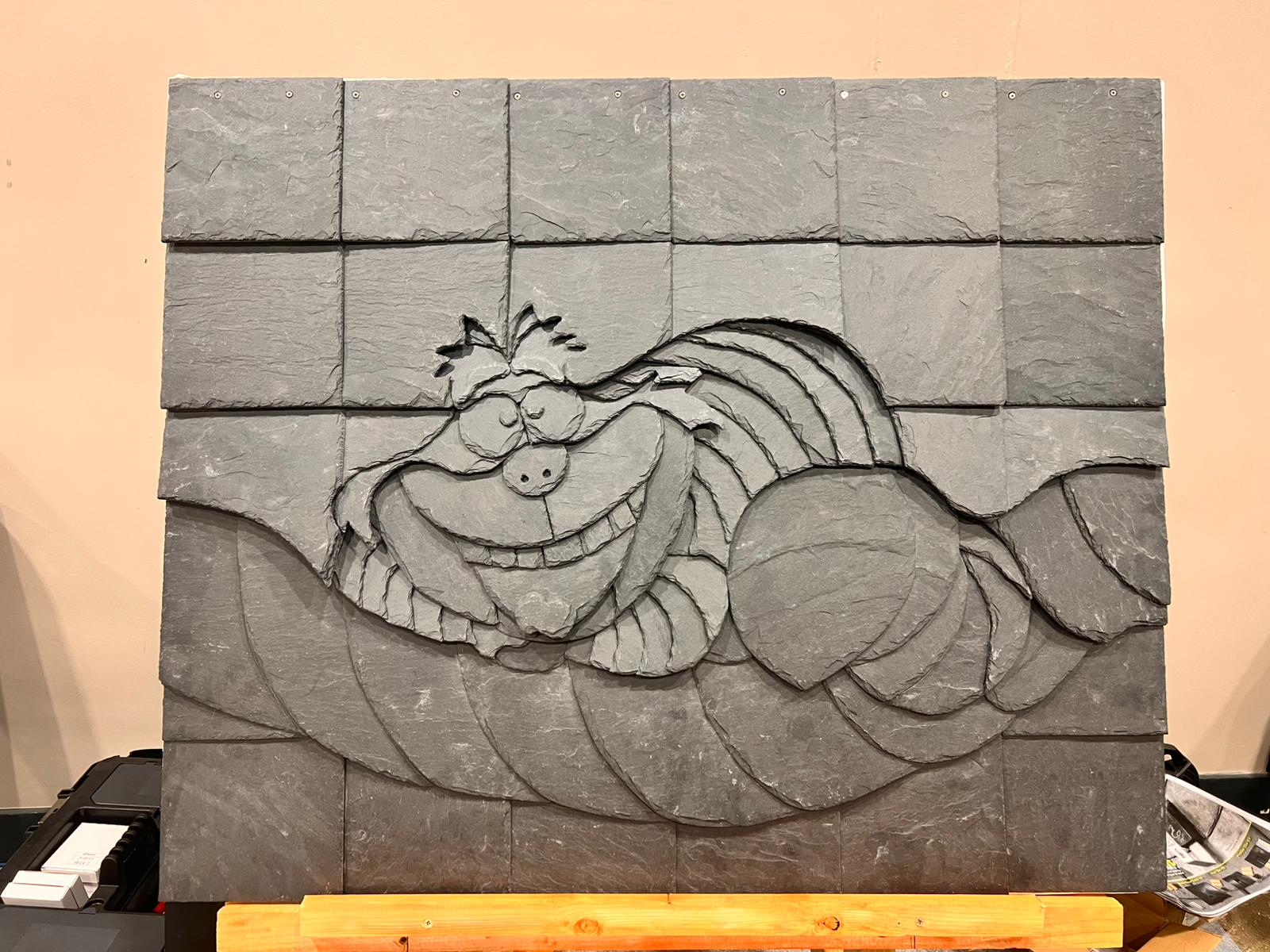 NFRC - Decorative Slate Cheshire Cat