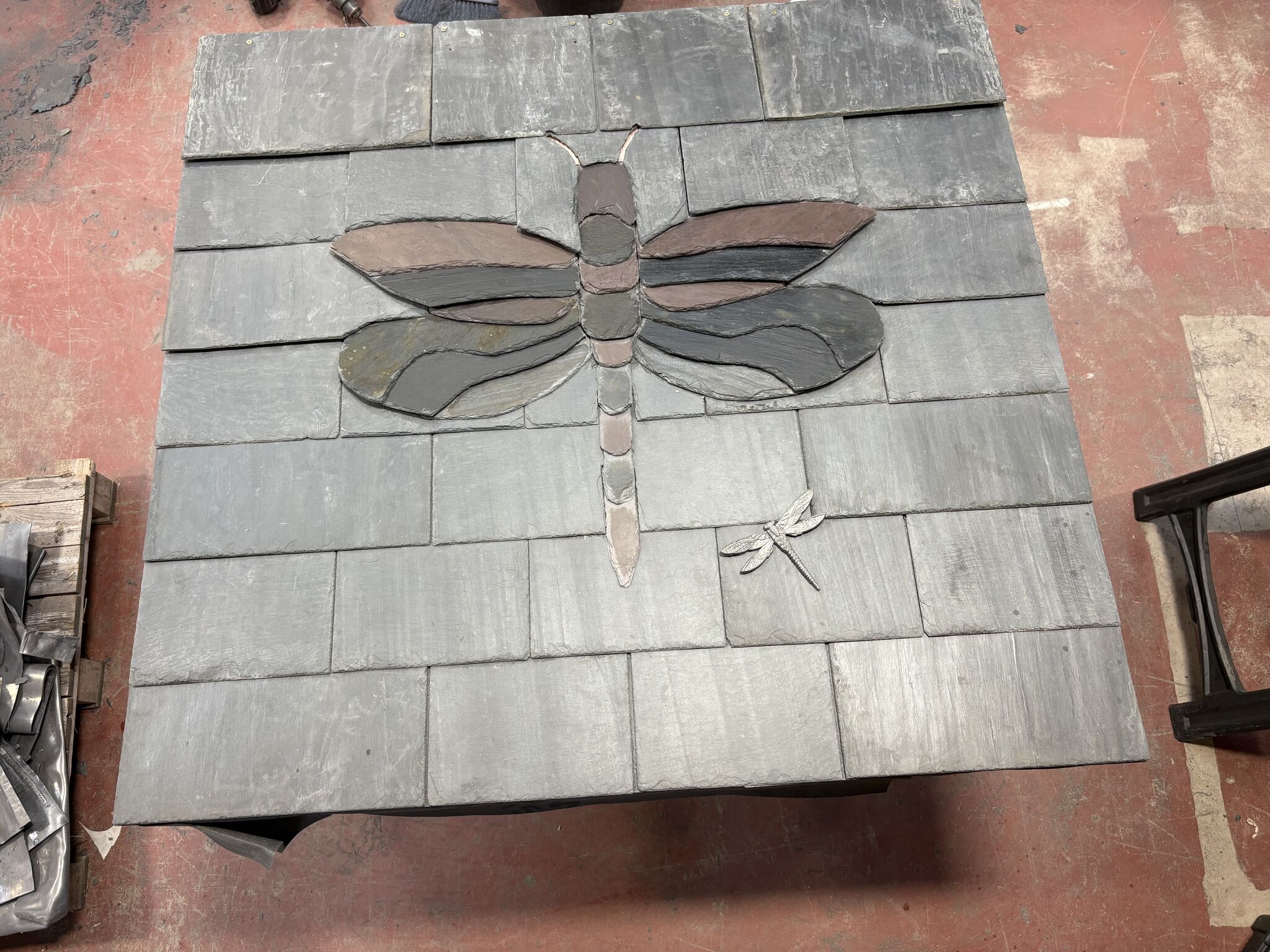NFRC - Decorative Slate Dragon Fly 2