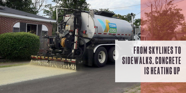 From skylines to sidewalks, concrete is heating up