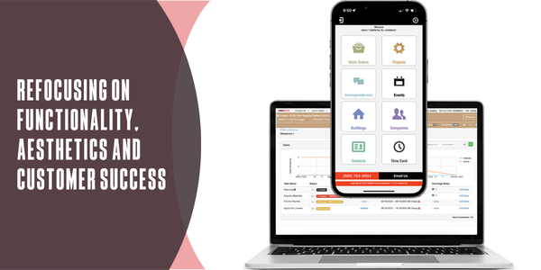 Refocusing on functionality, aesthetics and customer success