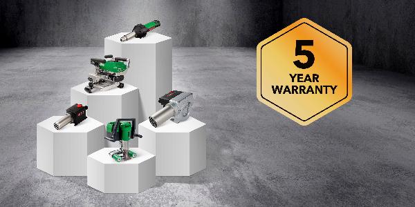 Leister 5 Year Warranty