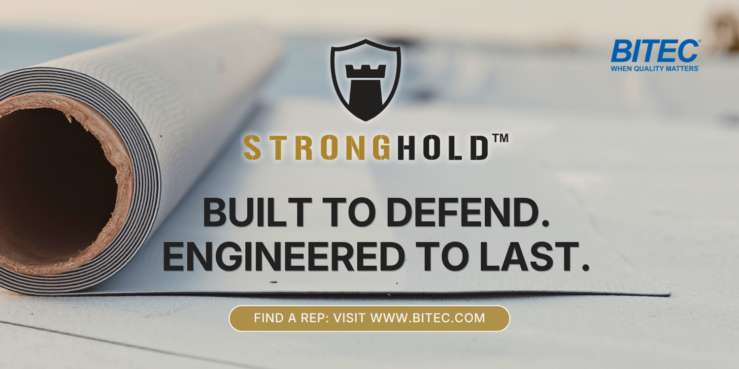 StrongHold™ Single Ply Roofing Systems