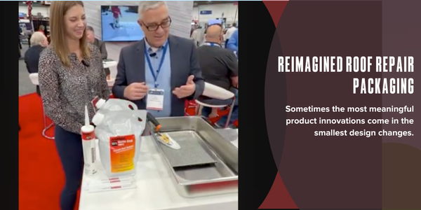 Reimagined roof repair packaging