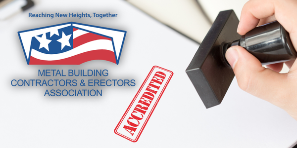 MBCEA - Metal Roofing Solutions, Inc. Achieves AC478  Accreditation