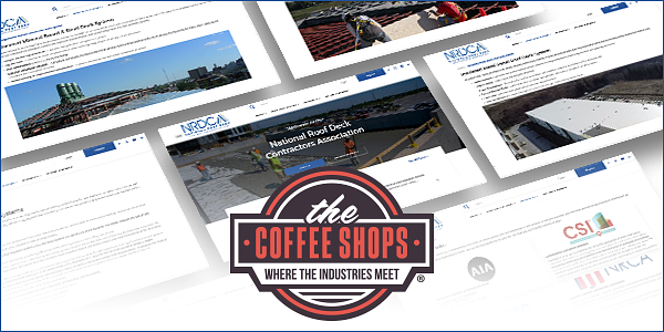 The Coffee Shops™ welcome National Roof Deck Contractors Association!