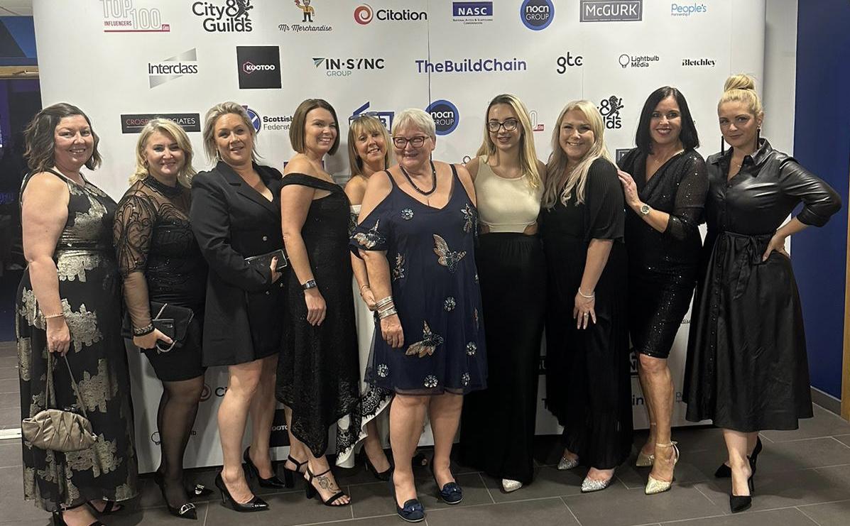 Raise the Roof - group photo women in roofing