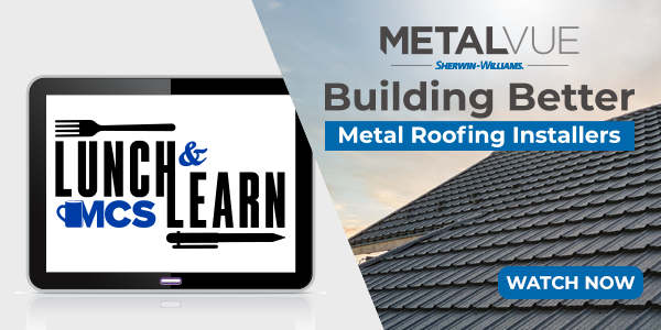 Sherwin-Williams L&L - Building Better Metal Roofing Installers