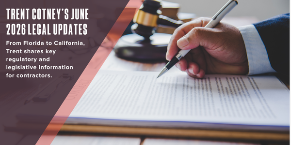 Trent Cotney’s June 2026 legal updates