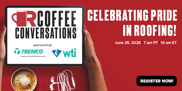 Coffee Conversations - Celebrating Pride in Roofing!