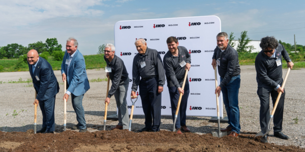 IKO breaks ground on XPS insulation manufacturing facility in Brantford