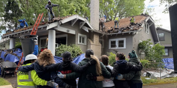 NWIR Roofing community rallies for Oregon homeowner