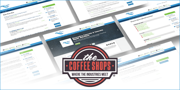 The Coffee Shops™ welcome Super-Krete® Products