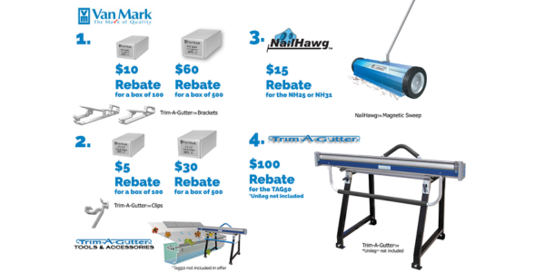 Van Mark - 2025 Spring Rebate - 4 Great Mail-in Offers!