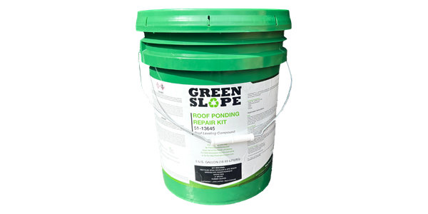 Wryker - Green Slope Roof Ponding Repair Kit 5 Gallon Pail SM