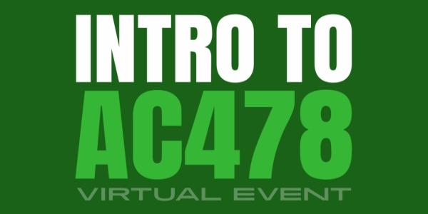 MBCEA - Intro to AC478 Virtual