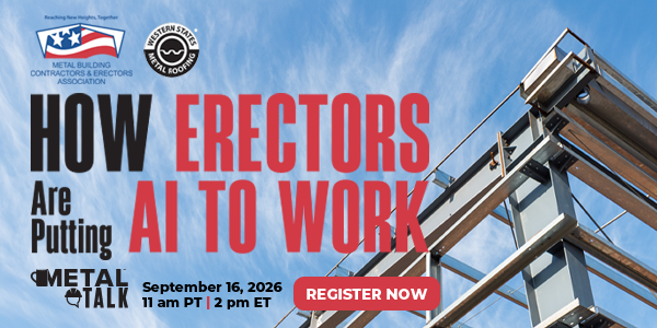MetalTalk - How Erectors Are Putting AI to Work